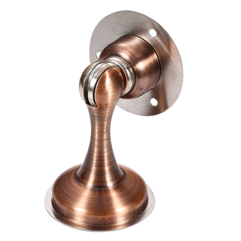 海斯迪克 gnjz-1000 不锈钢加厚门吸 打孔免打孔门吸 强磁网红墙吸 室内门碰防撞门挡地吸 免打孔红古