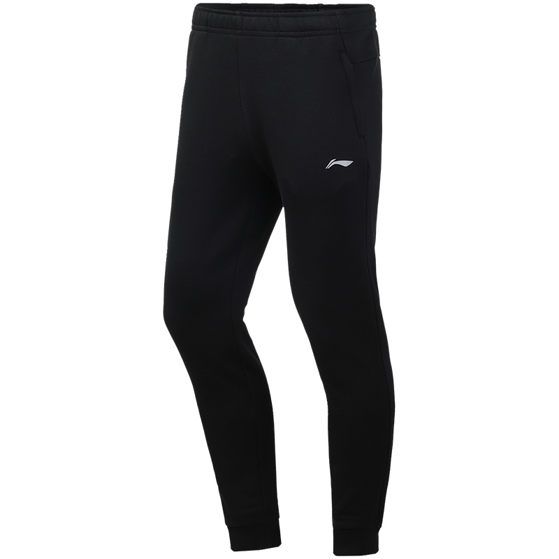 【2019新品】李宁训练系列男子收口卫裤AKLP871-8