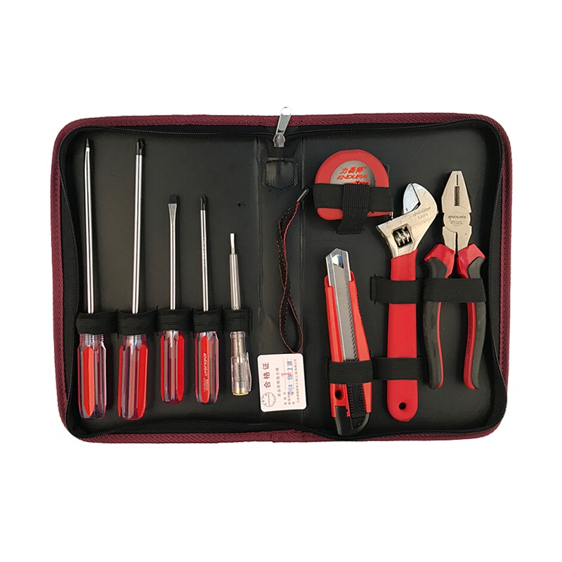 力易得(Endura) 9件便携工具包套装 物业维修工具套装 E1123