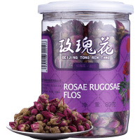 同仁堂玫瑰花茶80g/瓶