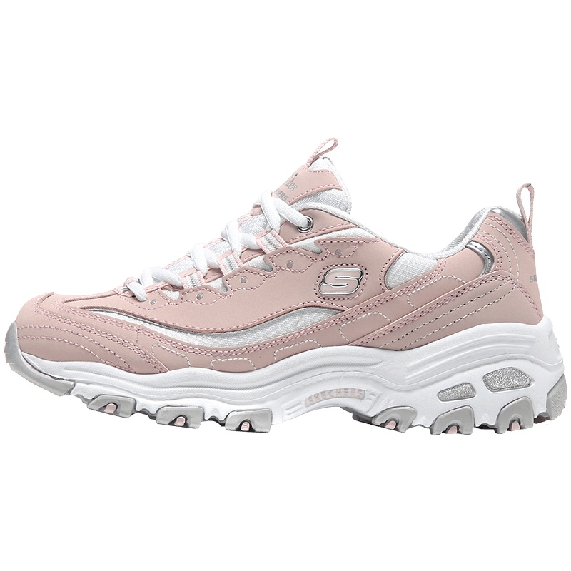 Skechers斯凯奇女休闲鞋D'lites熊猫鞋厚底运动鞋11930