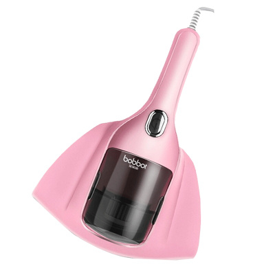 宝家丽(bobbot) 除螨仪 家用床上吸尘器紫外线杀菌机小型热敷床铺除螨仪 BD-218粉色拍打款带5滤芯