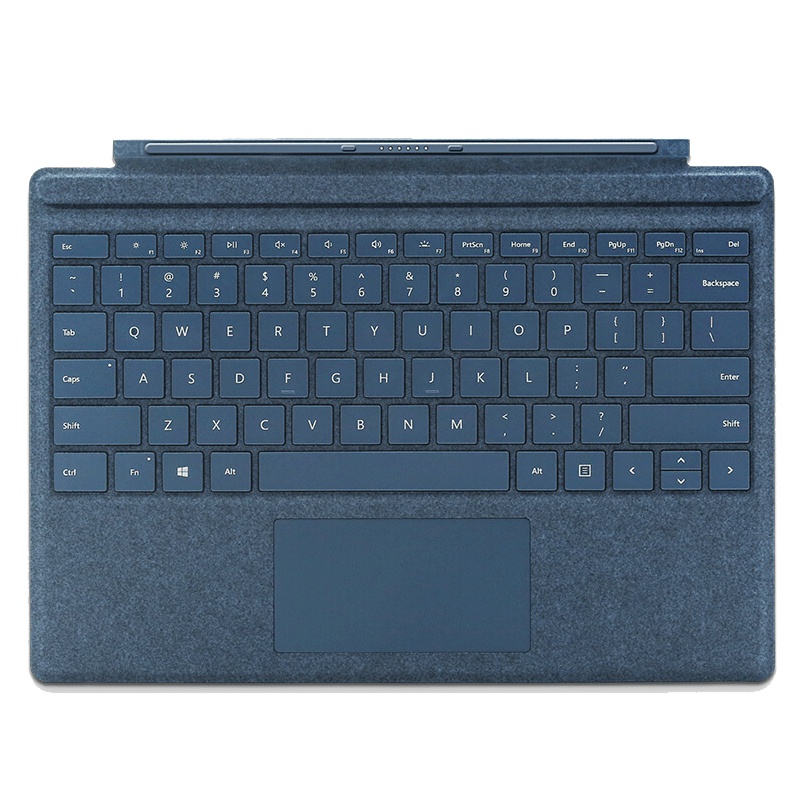 Microsoft/微软Surface Pro 平板电脑外接键盘盖 灰钴蓝