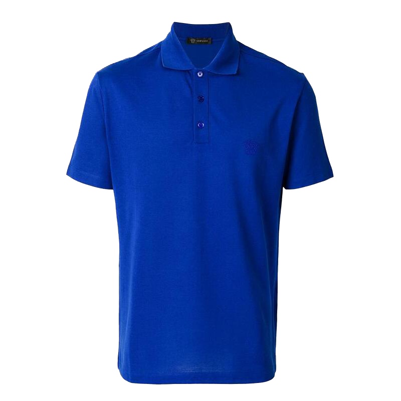 VERSACE 范思哲 奢侈品 男士蓝色 短袖polo衫 A77534 A223004 A124