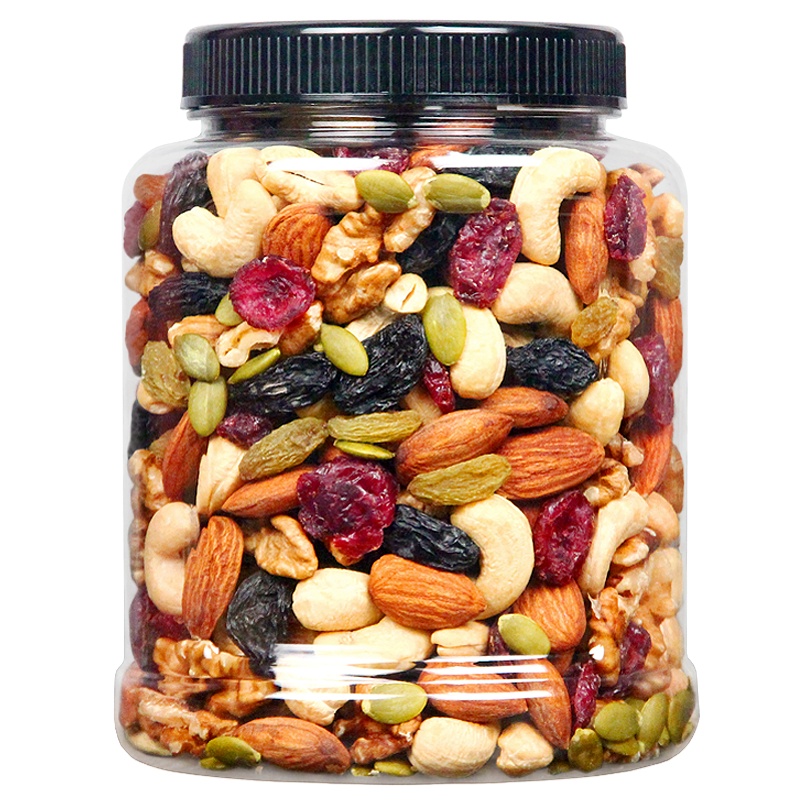 秋叶里每日坚果混合散罐装儿童孕妇早餐零食综合什锦果仁干烘焙原料重量含包装