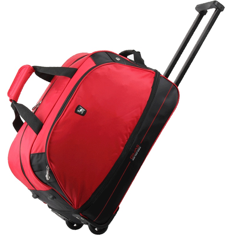 爱华仕拉杆包大容量旅行包可扩展手提拉杆袋简约行李包时尚旅行袋