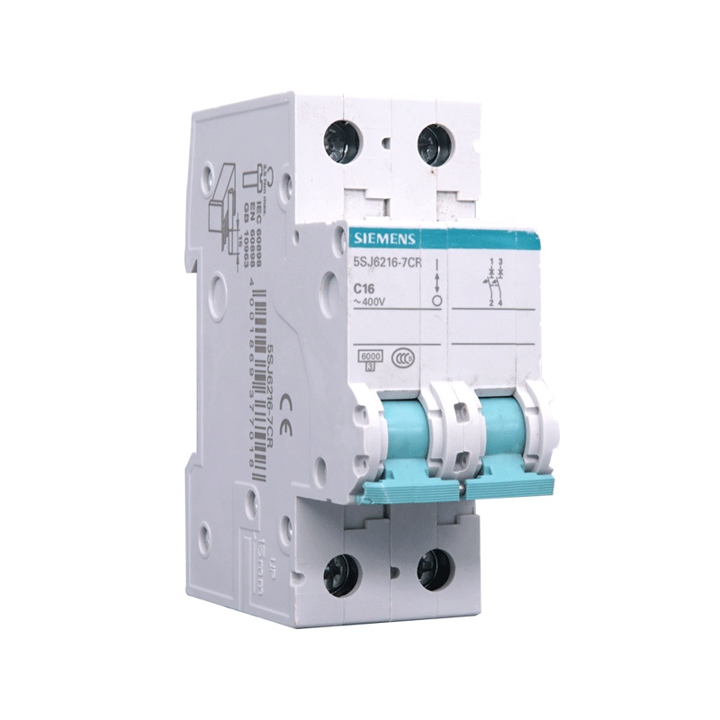 西门子(SIEMENS) 空气开关2P双进双出 16A标准型断路器5SJ62167CR