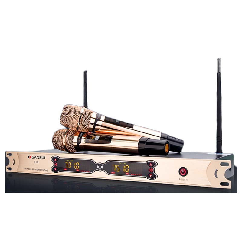 iDiskk 威尔无线麦克风WEISRE 话筒/U-3316 真U段 1拖2(手持话筒)