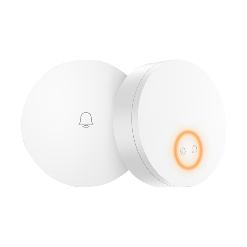 领普科技(linptech) 小米有品同款门铃不用电池无线远距离穿墙遥控防水智能无线门铃 WIFI版一拖一门铃套装