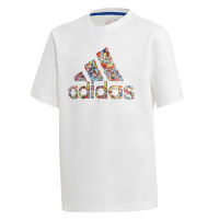 adidas阿迪达斯 CLEOFUS联名男儿童装训练运动短袖T恤GE0917