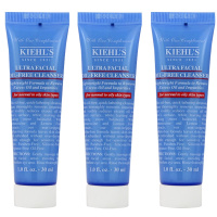 [国内专柜版·中小样]科颜氏(Kiehl's)高保湿清爽泡沫洁面乳30ml*3