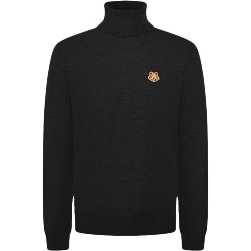 Kenzo 高田贤三男士 羊毛高领长袖针织衫毛衣 FA6 5PU538 3TA