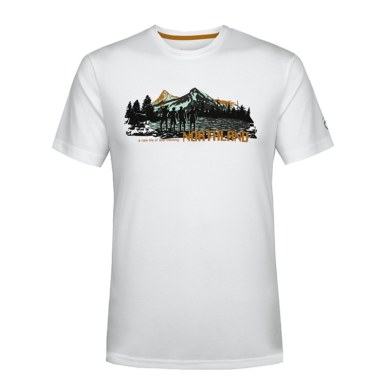 诺诗兰（NORTHLAND）运动户外男式快干T恤休闲时尚短袖上衣GQ065943