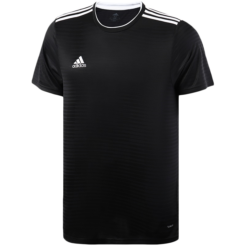 【自营】阿迪达斯男服短袖T恤运动训练足球服装CF0679+19Q3