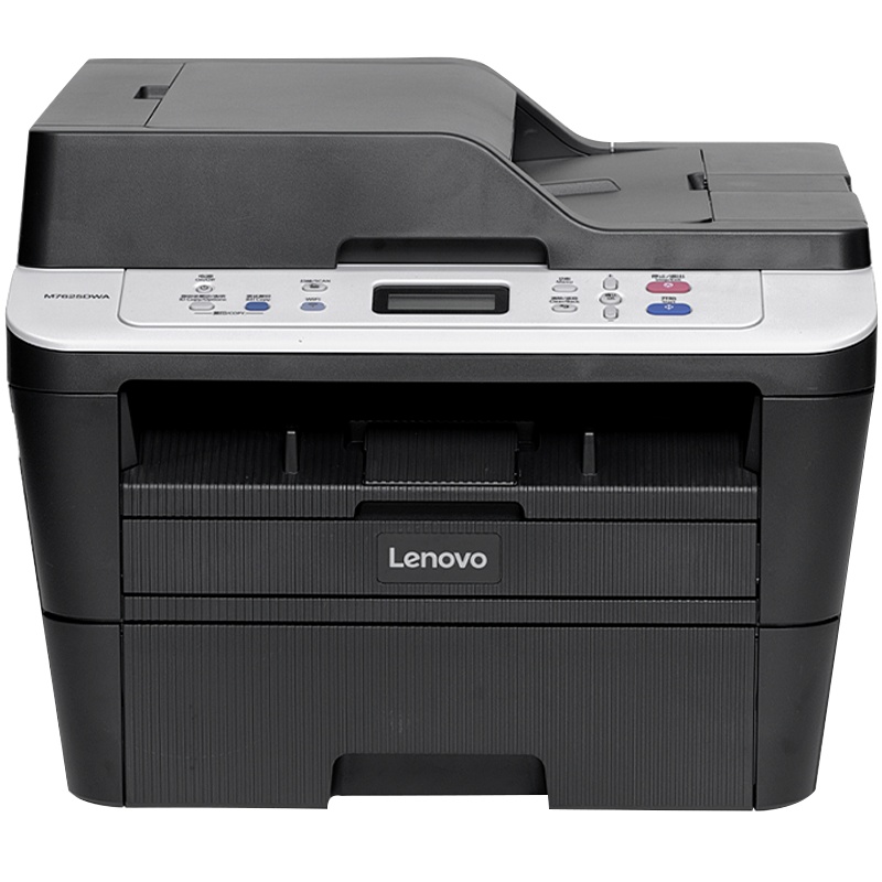 联想(Lenovo)M7625DWA 黑白激光无线WiFi打印多功能一体机商用办公 自动双面打印 (打印 复印 扫描)
