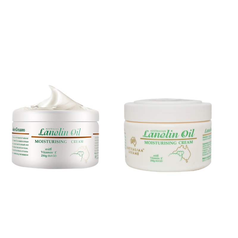 澳洲进口澳芝曼G&M绵羊油 深度滋润面霜滋润霜护肤霜洁面保湿补水产后修复 绵羊脂深度滋润霜250g*2盒装通用/1108