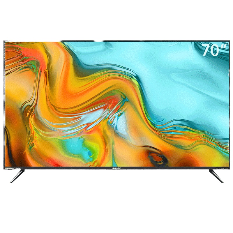 夏普(SHARP)4T-C70S3DA 70英寸4K超高清智能网络液晶平板电视机彩电