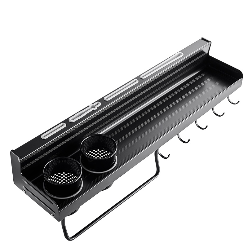 优勤厨房置物架免打孔壁挂式刀架家用调味料用品收纳架子挂架厨具