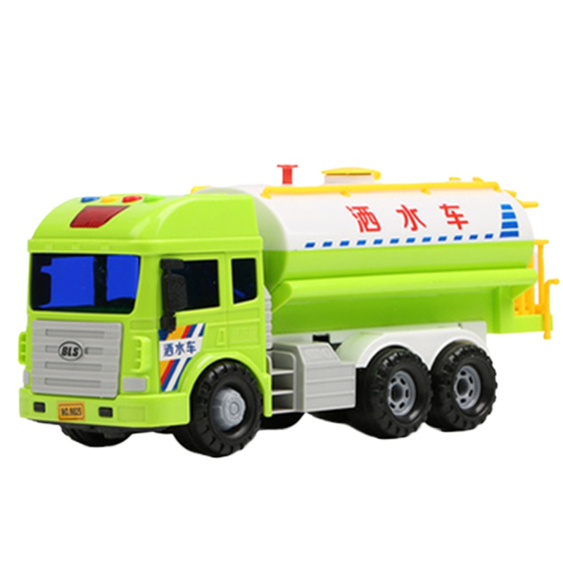 儿童大号洒水车模型可洒水会喷水清洁工程车男孩宝宝惯性玩具汽车