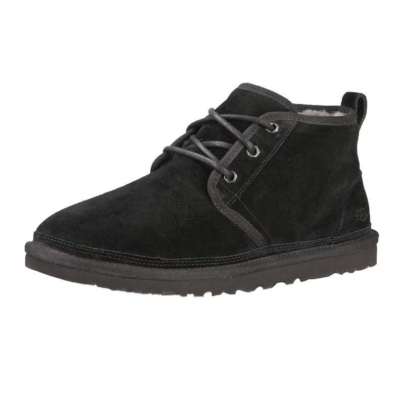 UGG 秋季男士经典靴平底低帮纽姆系列绑带休闲迷你靴 3236