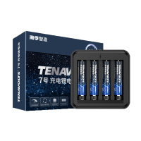 南孚锂可充 可充电电池7号4节套装1.5V恒压快充七号充电锂电池电动牙刷吸奶器大容量强光手电头灯耳机通用