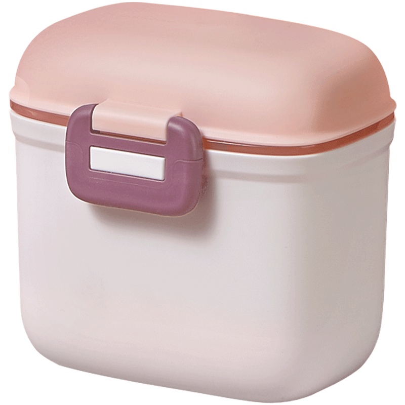 babycare奶粉盒便携外出分装格 米粉盒子辅食储存罐密封防潮小号珀尔里粉