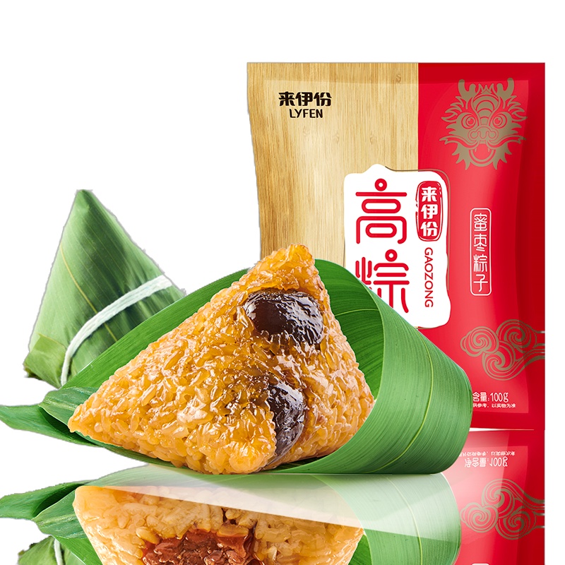 来伊份-蜜枣粽子 100g*10
