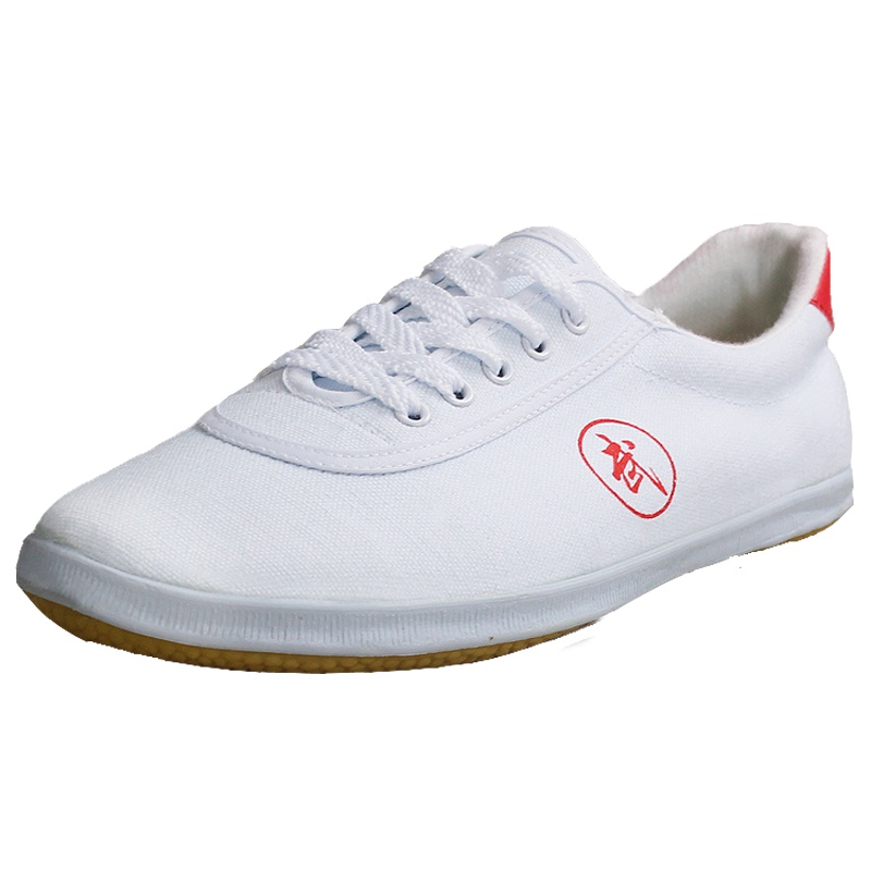 双星武术鞋训练鞋男牛筋底太极鞋女练功鞋春秋帆布鞋晨练鞋DSA007