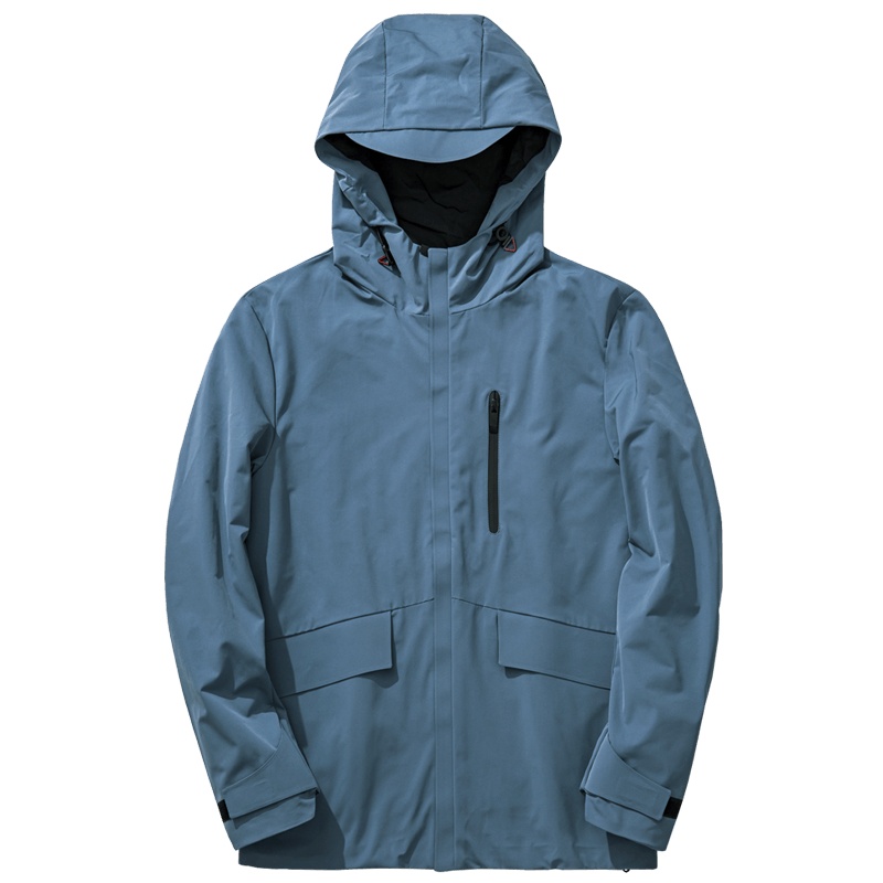 千纸鹤男士连帽外套秋季青年时尚帅气潮流上衣夹克30183