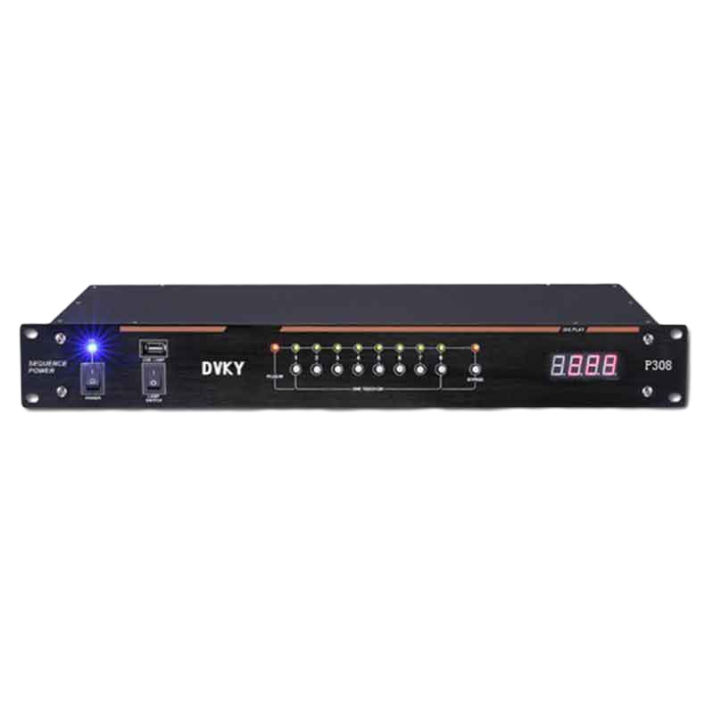 Dvky P308多功能8路时序电源控制器