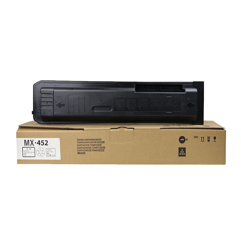 艾洁 MX-452CT粉盒 适用夏普MX-452CT粉盒复合机AR-MX-452U MX4528U复印机 AR-45