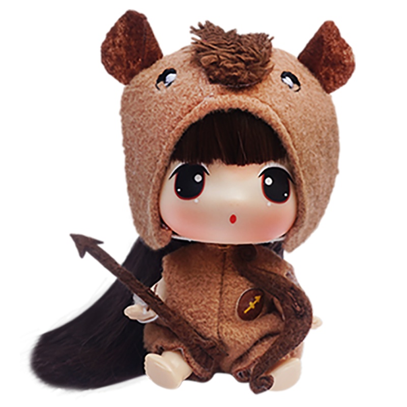 女孩男孩玩具精美礼物冬己9CM十二星座娃娃射手座FDE0904