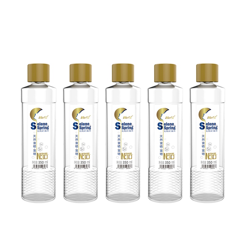 2021生产恩施富硒富锶天然矿泉水无汽低钠矿泉水稀世宝矿泉水350ml*6瓶装