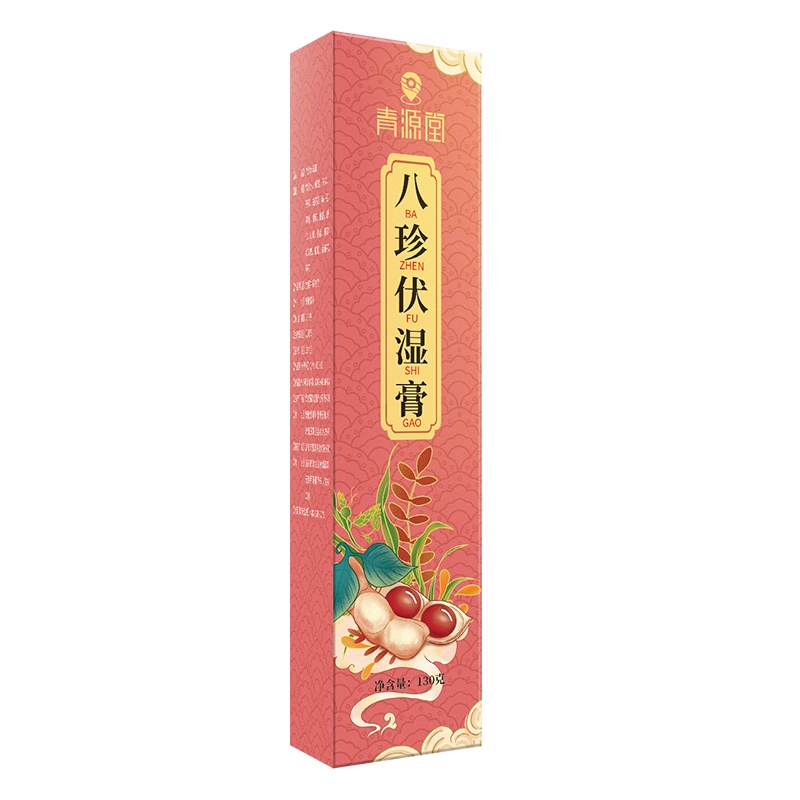 青源堂牌 八珍伏湿膏蜂蜜茯苓芡实伏湿茶130克 *3