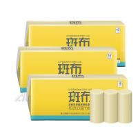 斑布 BASE系列本色竹纤维实芯卷纸2层170克30卷