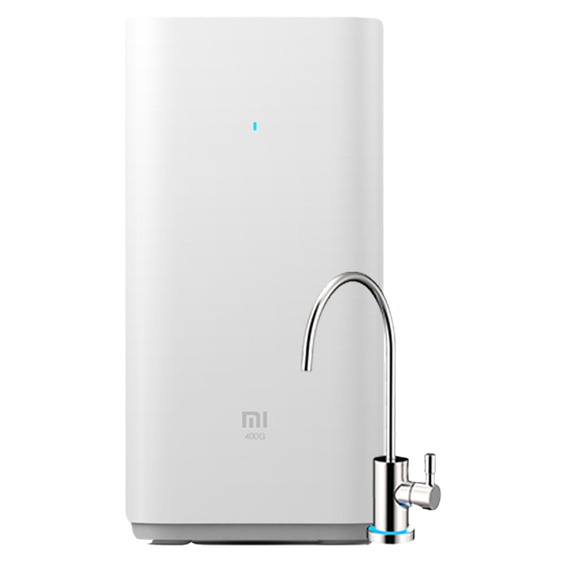 小米(mi)净水器家用直饮厨下式厨房净水机 400加仑大流量 即滤即饮 无罐反渗透 纯水机MR424-A