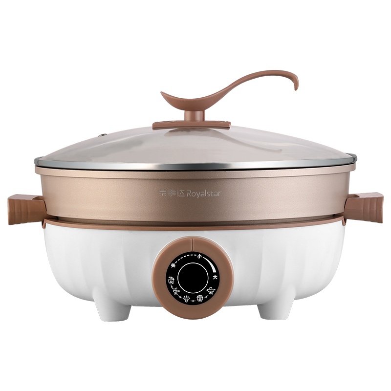 荣事达(Royalstar)HG135A2-F多功能电热锅电煮锅电火锅分体多用途锅多功能家用电热锅大容量电锅煎烤机