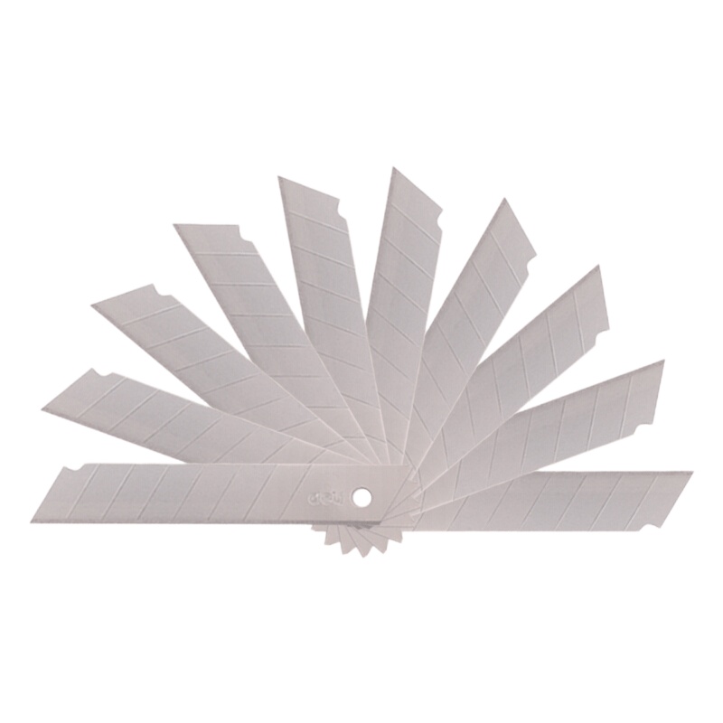 得力（deli）大号/小号壁纸墙纸刀片裁纸刀片切割刀片美工刀片 2011 5盒装10片/盒