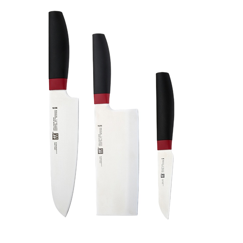 双立人ZWILLING Now S系列刀具(红黑)6件套