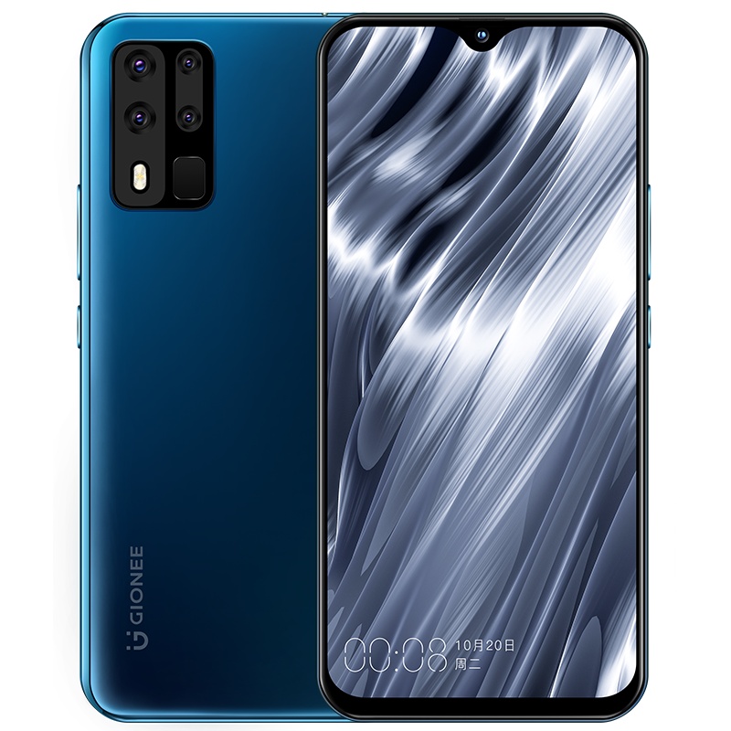 金立(Gionee)M40 Pro 6+256GB 魅海蓝 4000mAh大电池 后置单摄 6.53英寸水滴屏 微信8开 全网通4G 非5G手机