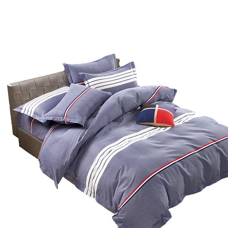 家纺四件套 全棉阳绒套件 百事可乐