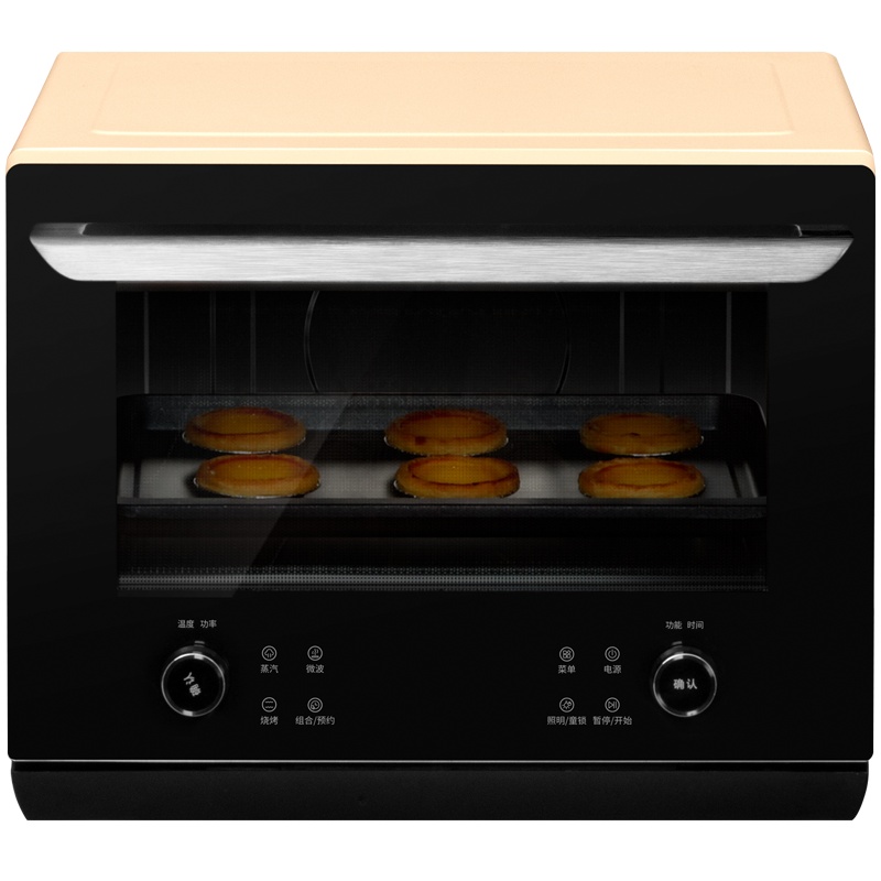 凯度B6微波炉烤箱一体家用微蒸烤变频大容量多功能烘焙台式蒸烤一体机