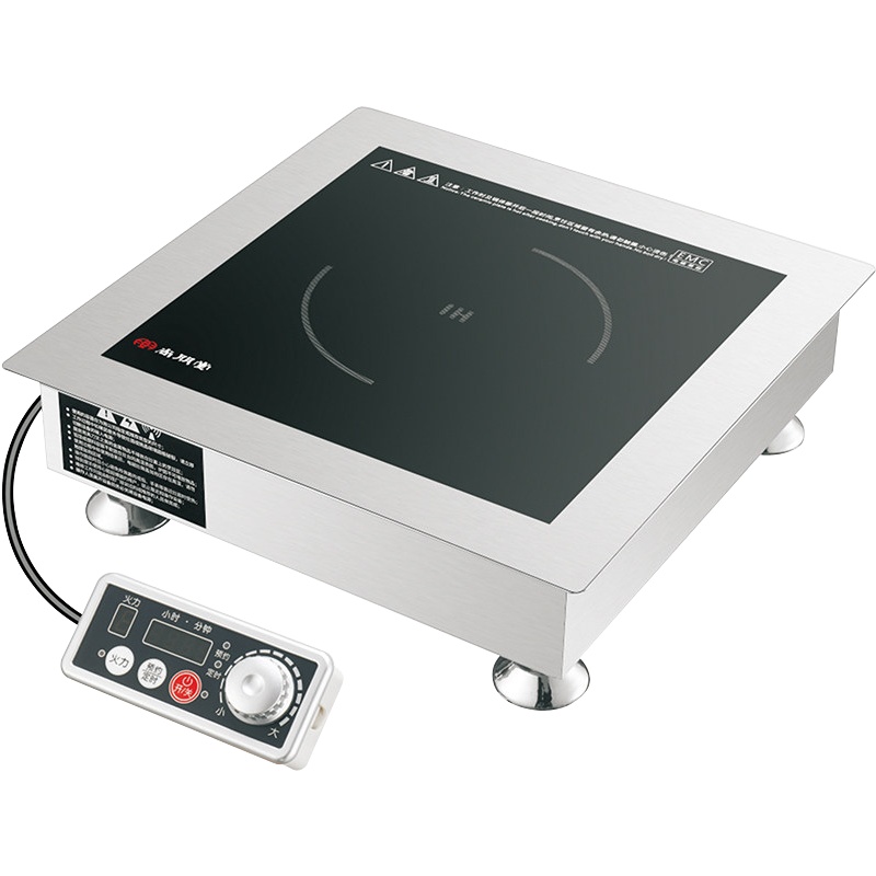 尚朋堂SPT-C50PQ1商用嵌入式电磁炉5000w大功率爆炒家用分体式商业平面饭店用食堂厨房电磁灶多功率型号选择