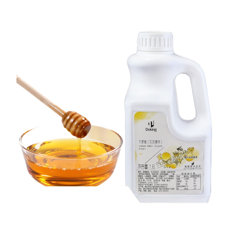 盾皇龙眼蜜蜂蜜 奶茶店专用蜂蜜饮料风味糖浆 龙眼蜂蜜龙眼蜜1.6L