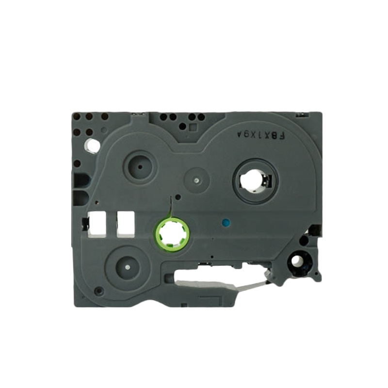 快易码标签纸色带 标签带 色带 12mm 绿底黑字 兼容兄弟牌多款机型