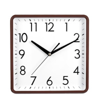 方形挂钟 简约客厅时钟 方表中式装饰卧室挂表