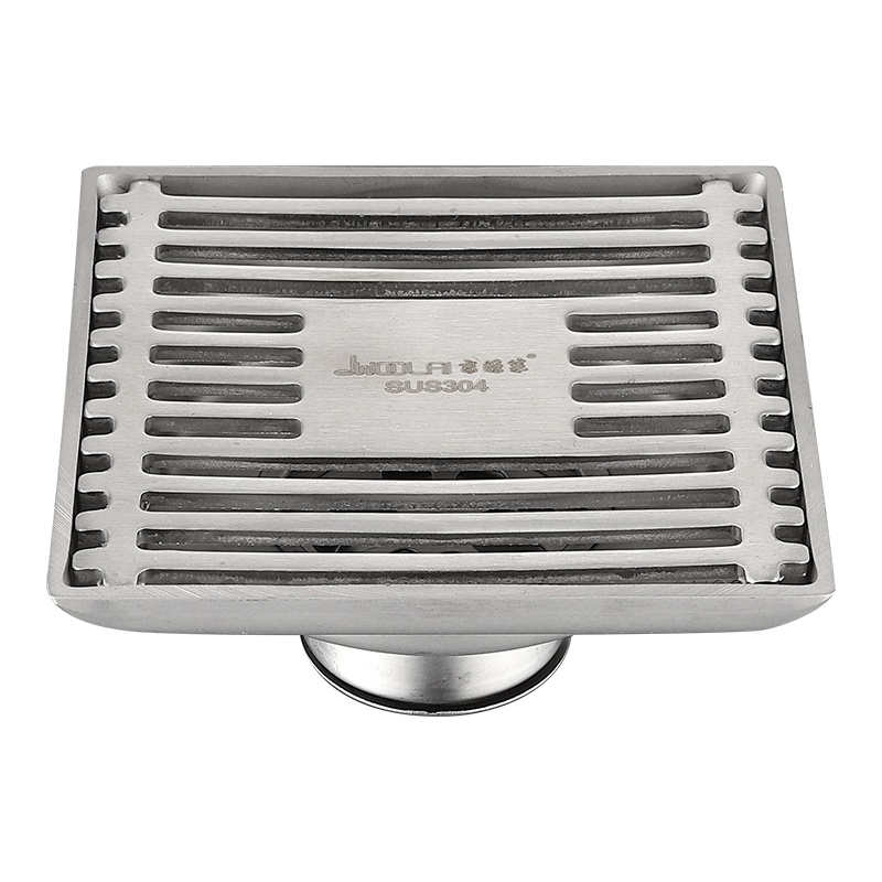 京旺莱330AF1不锈钢地漏防臭防虫防返水拉丝工艺表面浴室阳台洗衣房地漏