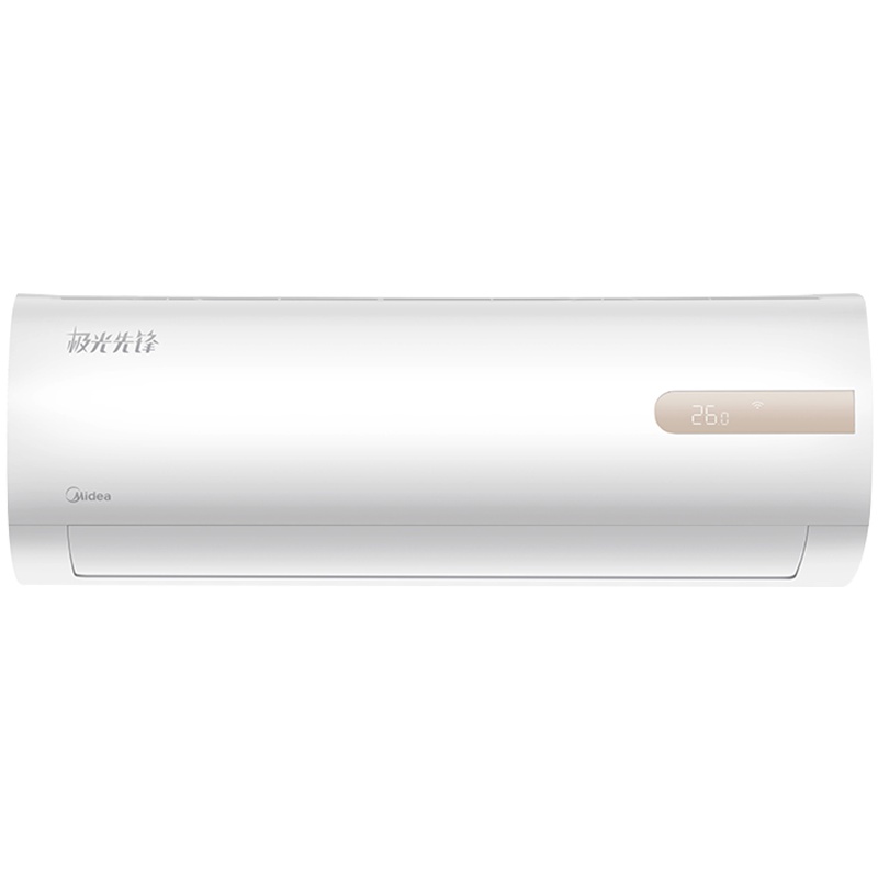 美的大1.5匹空调 一级能效 节能变频空调挂机 壁挂式家用冷暖 极光先锋 KFR-35GW/MHAB1