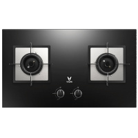 云米(VIOMI)燃气灶JZT-VG209 4.5KW爆炒大火力 直旋猛火 黑金面板 童锁保护 全进风台嵌两用灶具天然气