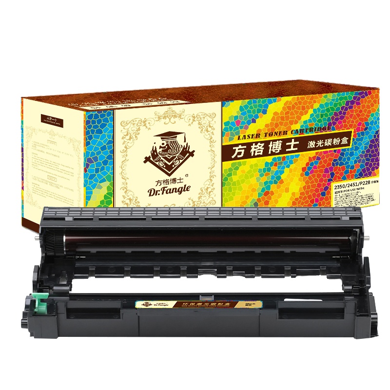 方格博士 DR2350/LD2451/P228分体鼓 适用于:兄弟 HL-2260/2260D/2560DN